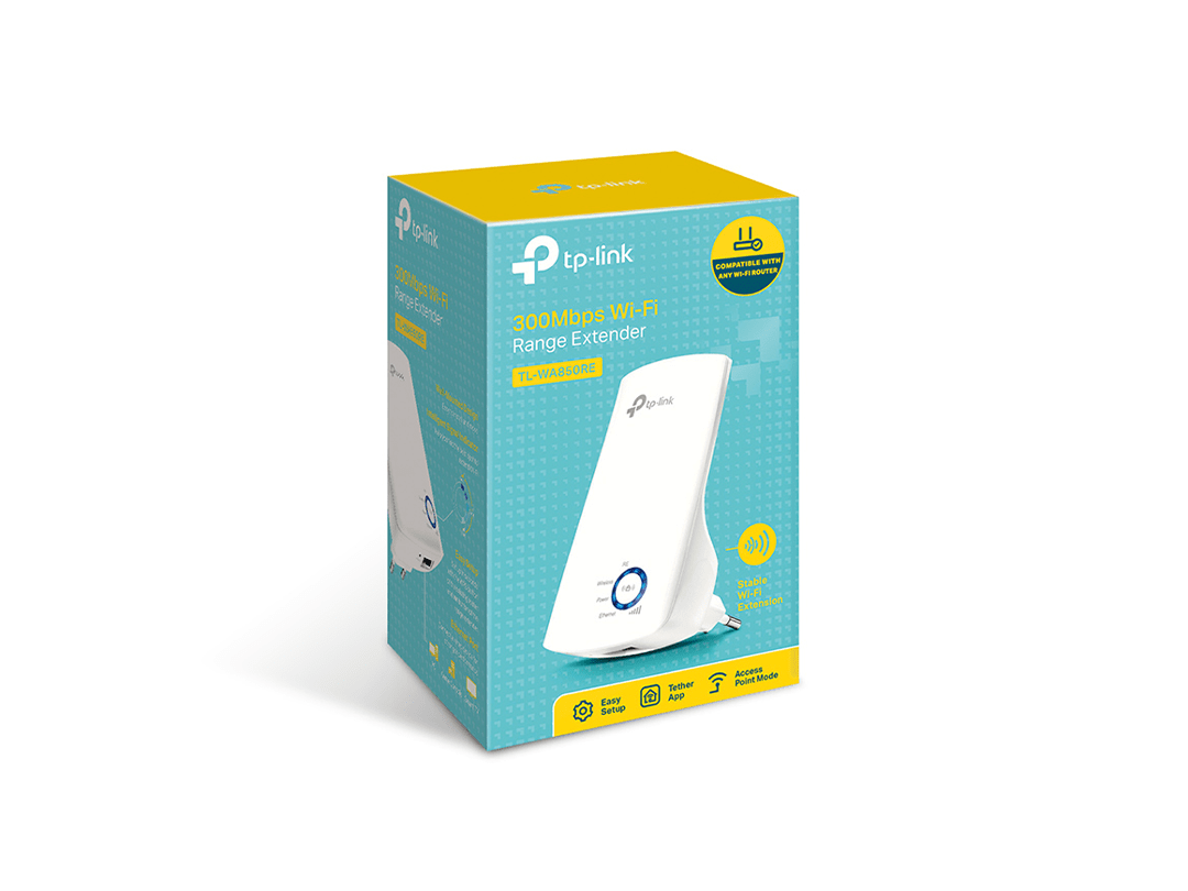 TP Link TL-WA850RE 300Mbps Wi-Fi Range Extender in Qatar TP Link TL-WA850RE 300Mbps Wi-Fi Range Extender in Qatar